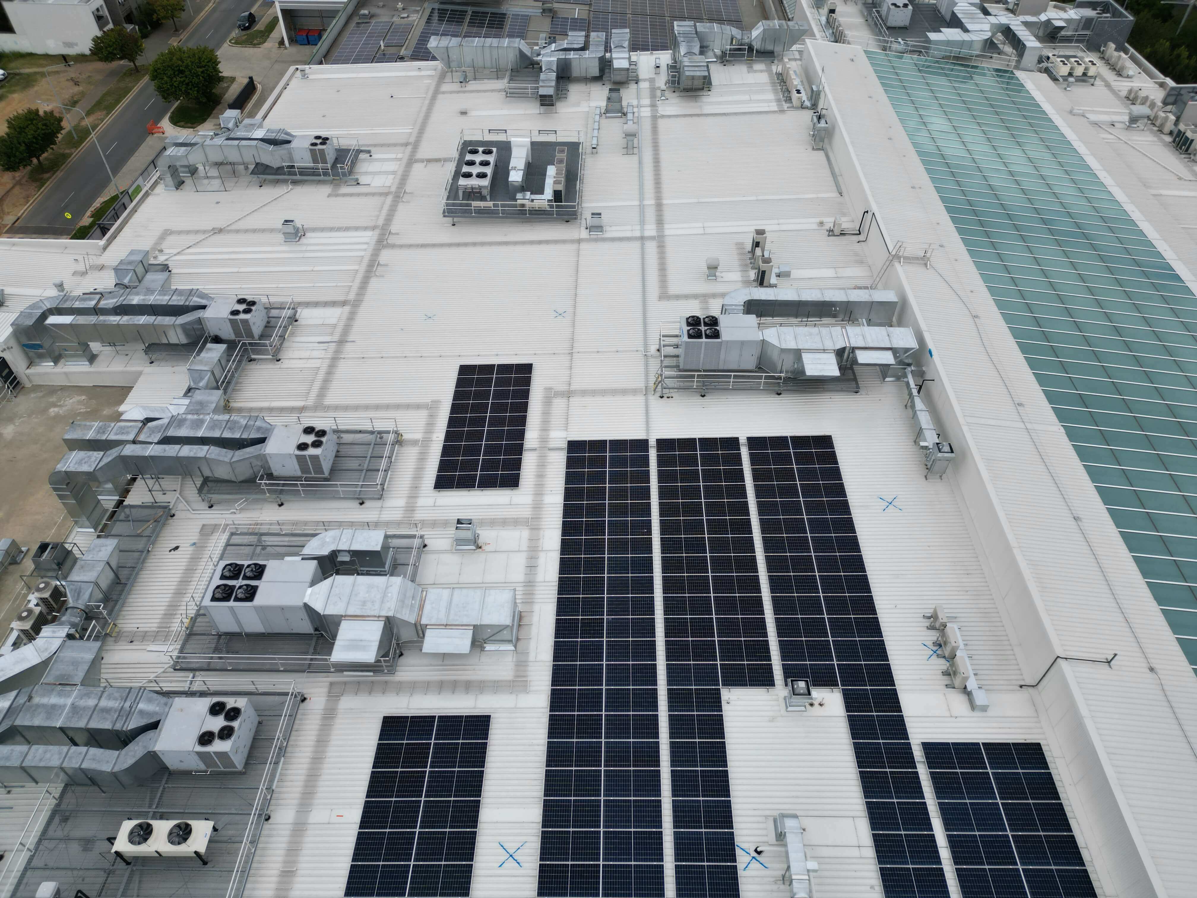 Commercial Roof Inspection - Gungahlin Marketplace, Canberra