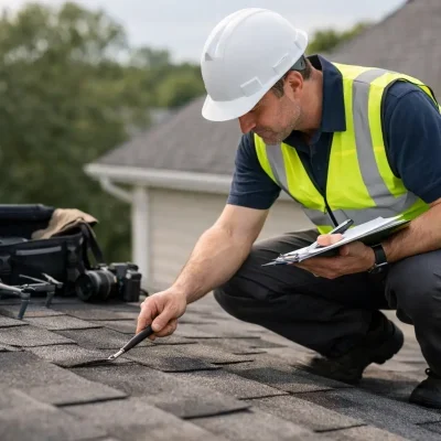 RIAx experts performing roof quality assurance checks