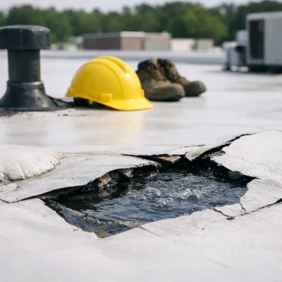 Membrane Roof Failure Causes Explained