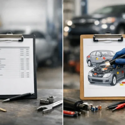 Repair Quote vs Defect Diagnosis