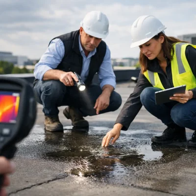 Roof Leak Diagnostics Example for Asset Teams