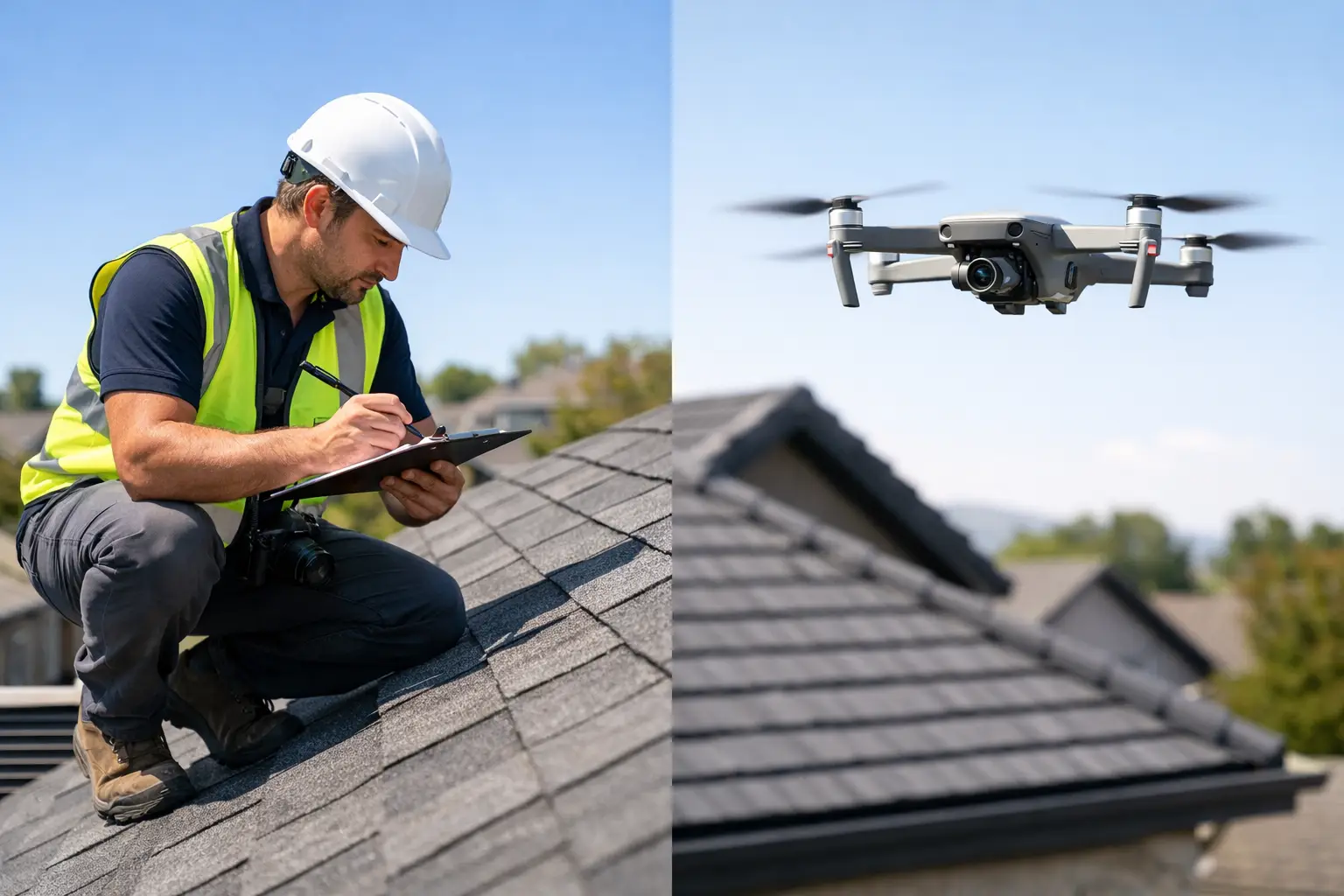 Roof Survey Versus Drone Inspection: Which Works?