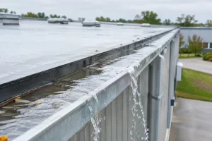 Why Do Roof Gutters Overflow on Commercial Roofs?